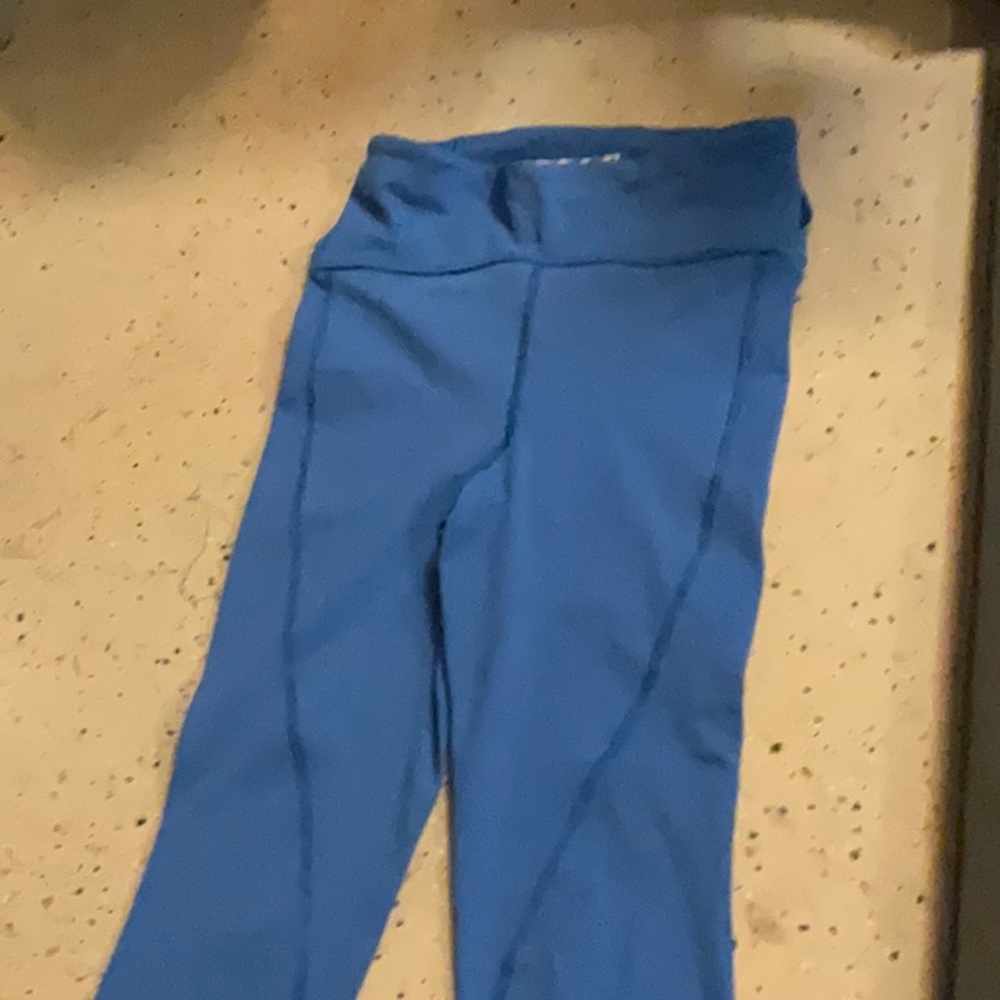 ALO Yoga Blue Performance Leggings